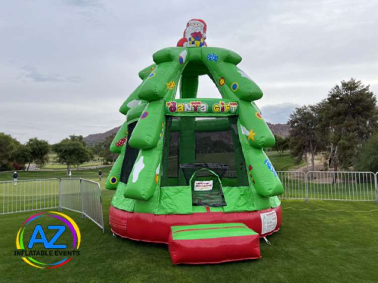 Christmas Tree Bounce House AZ Inflatable Events