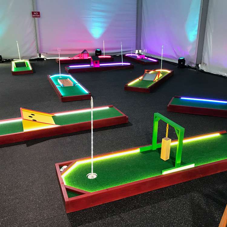 LED Mini Golf - 9 Hole Course - AZ Inflatable Events