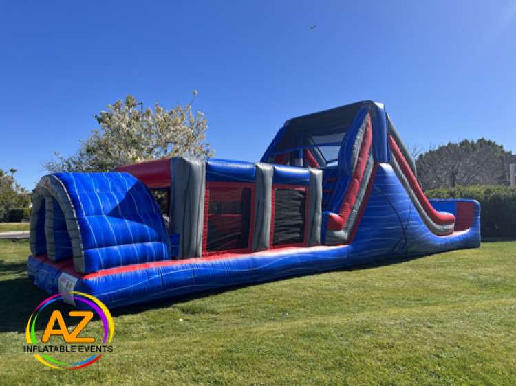 Large Opstical Course Inflatable Large Obstacle Course - AZ Inflatable Events